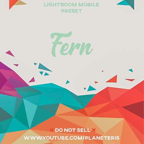 Fern preset Free Lightroom Preset
