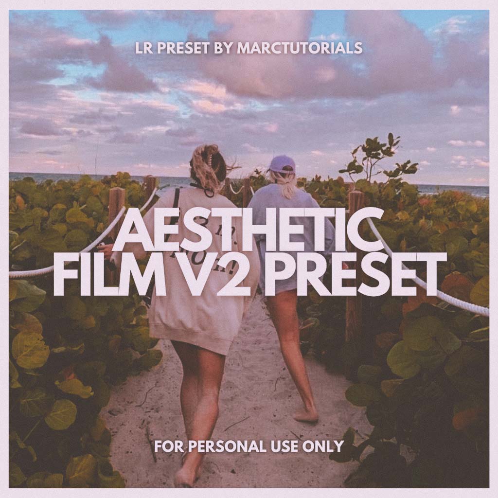 Aesthetic Film V2 Lightroom Preset- Lightroom Preset