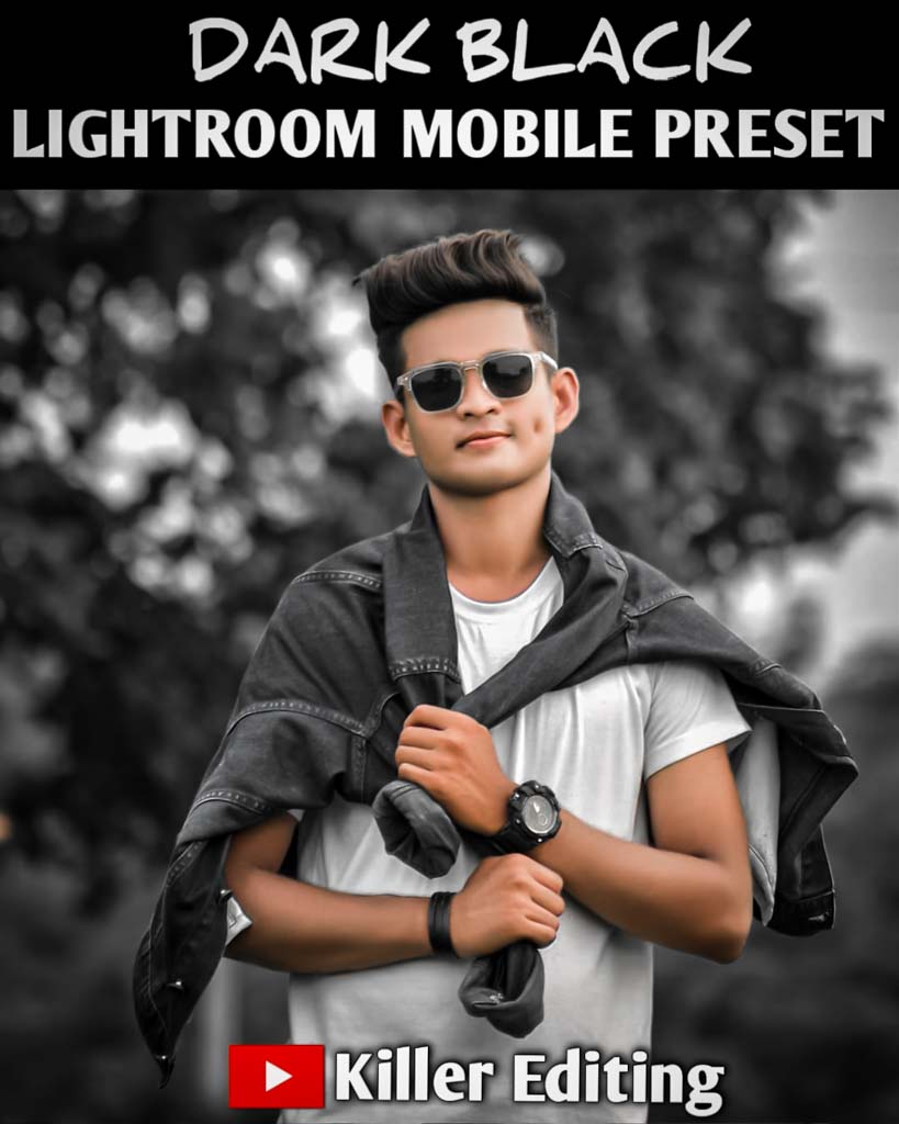 Dark Black Lightroom Preset- Lightroom Preset