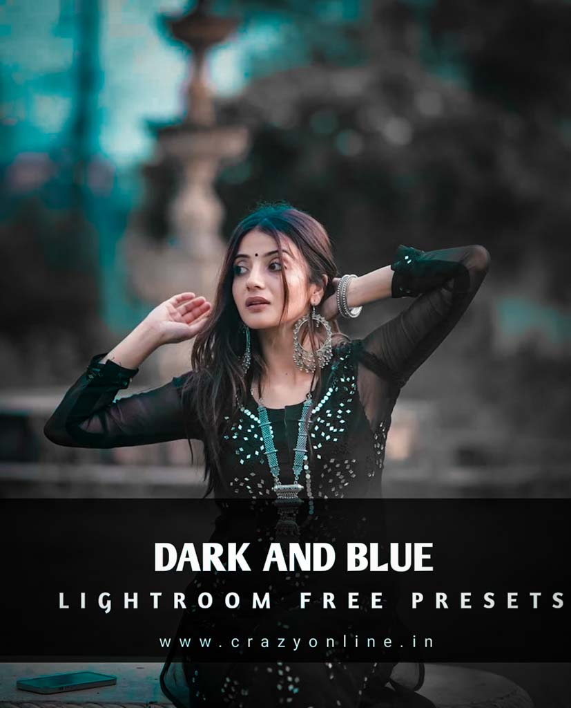 Dark And Blue Lightroom Photo Editing || Lightroom- Lightroom Preset
