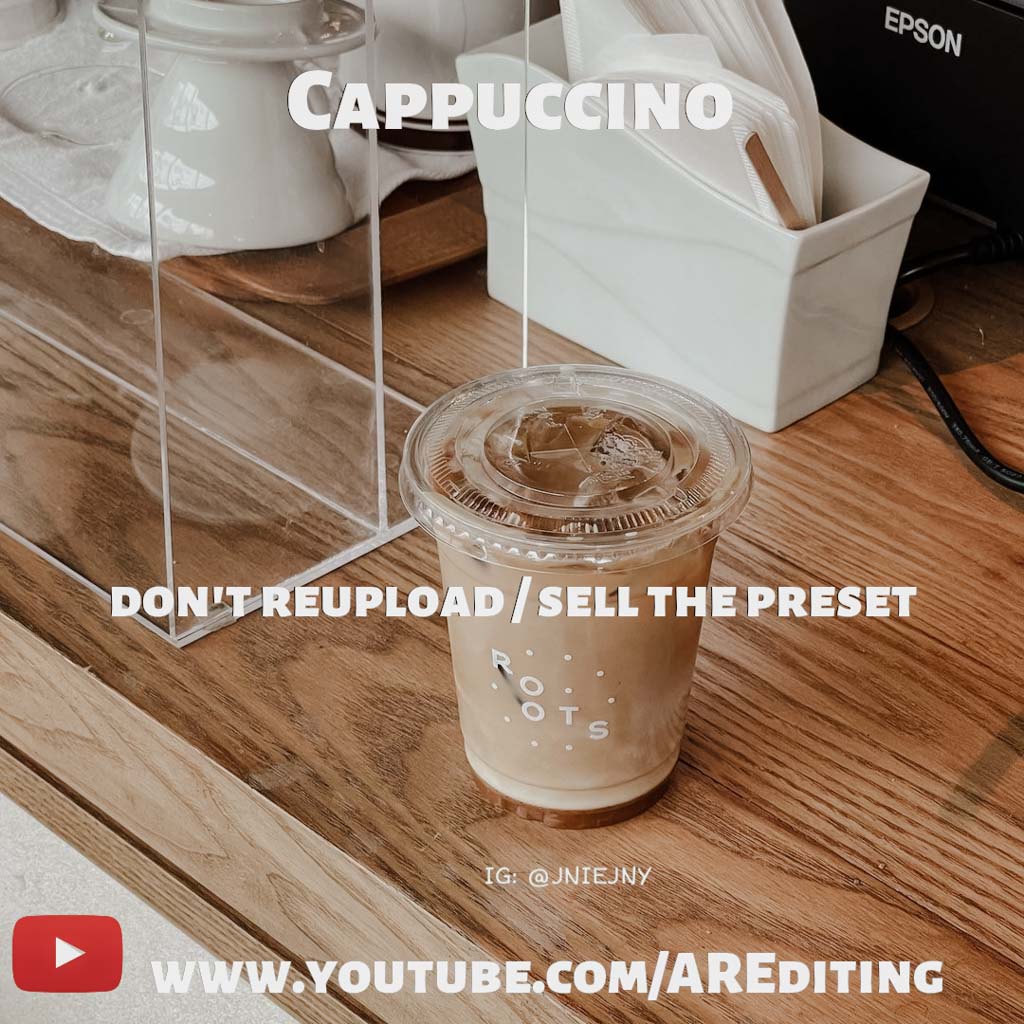 Cappuccino preset!- Lightroom Preset