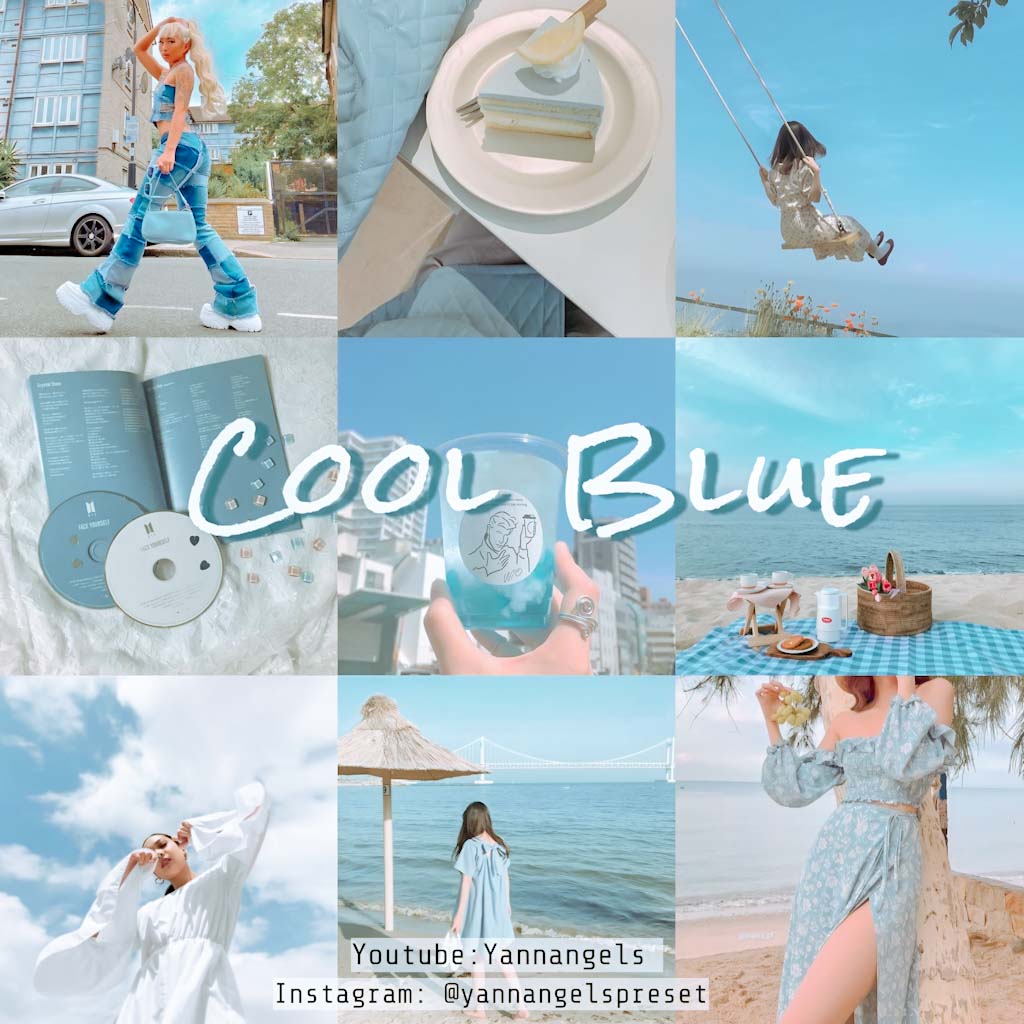 Cool Blue Preset by Yannangels- Lightroom Preset