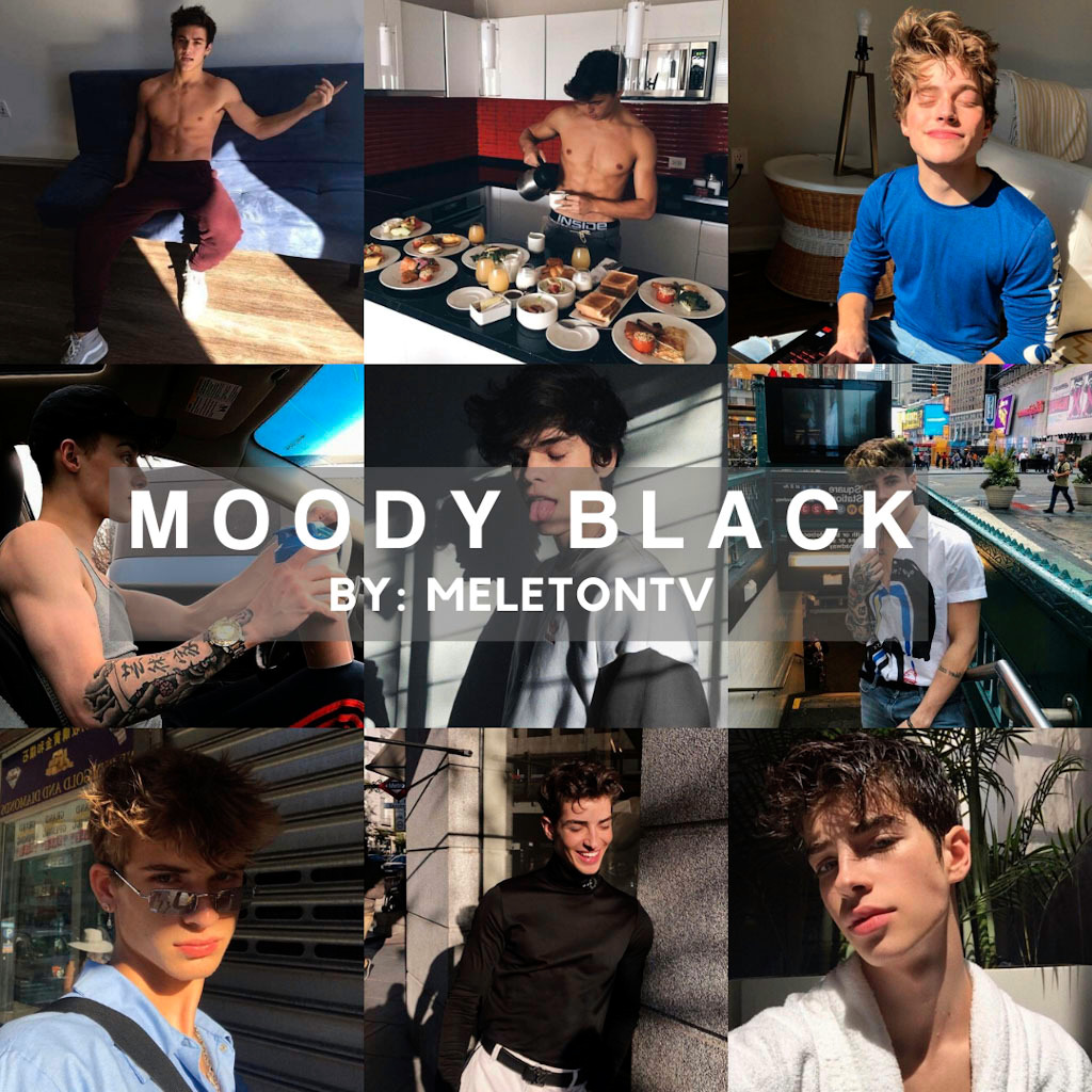 Moody Black- Lightroom Preset
