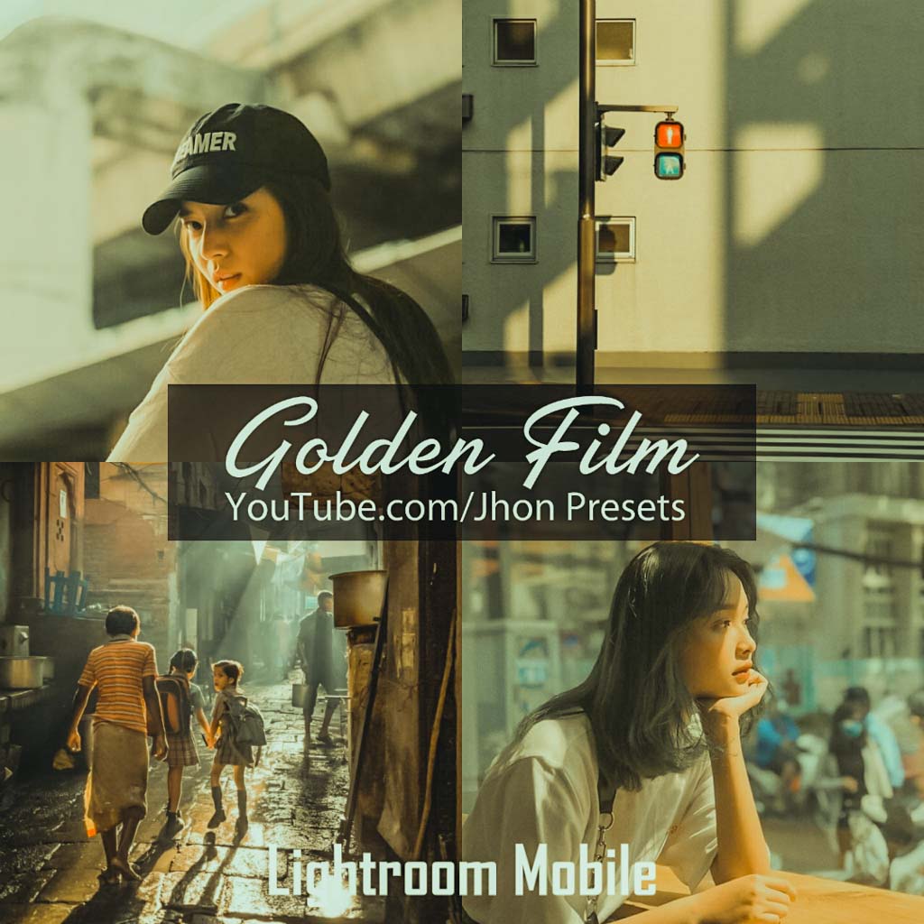 Golden Film Preset Lightroom Preset