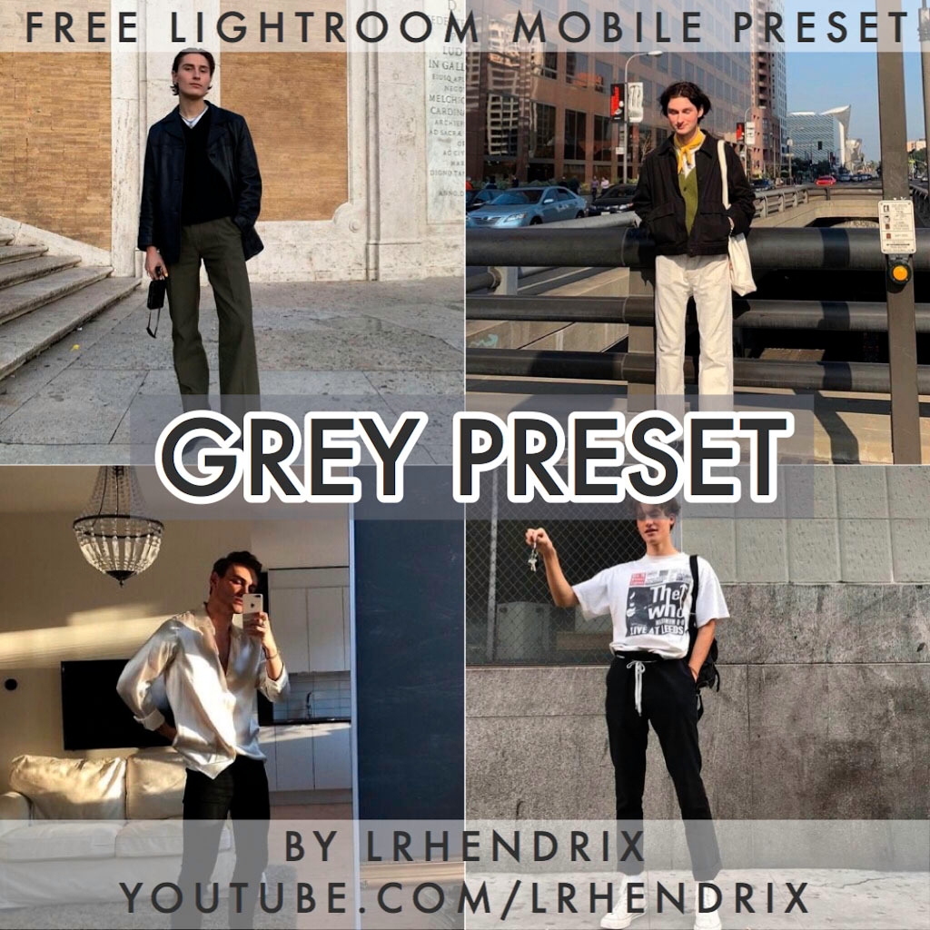 Grey Tone Lightroom Preset- Lightroom Preset