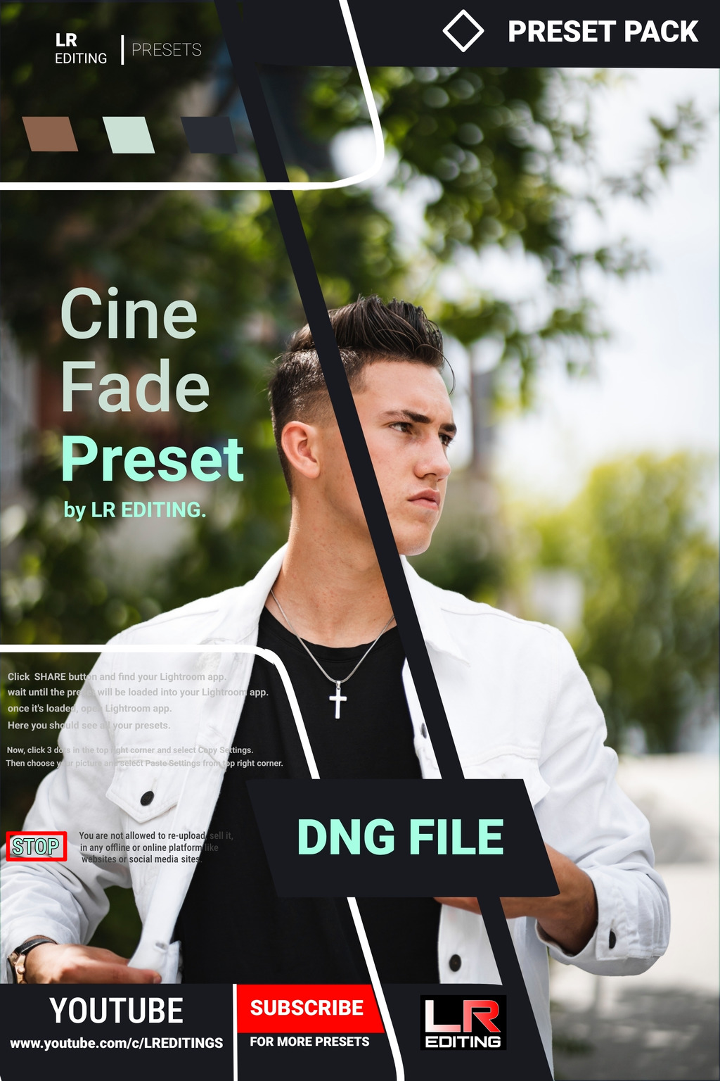 Cine Fade Preset by LR EDITING- Lightroom Preset