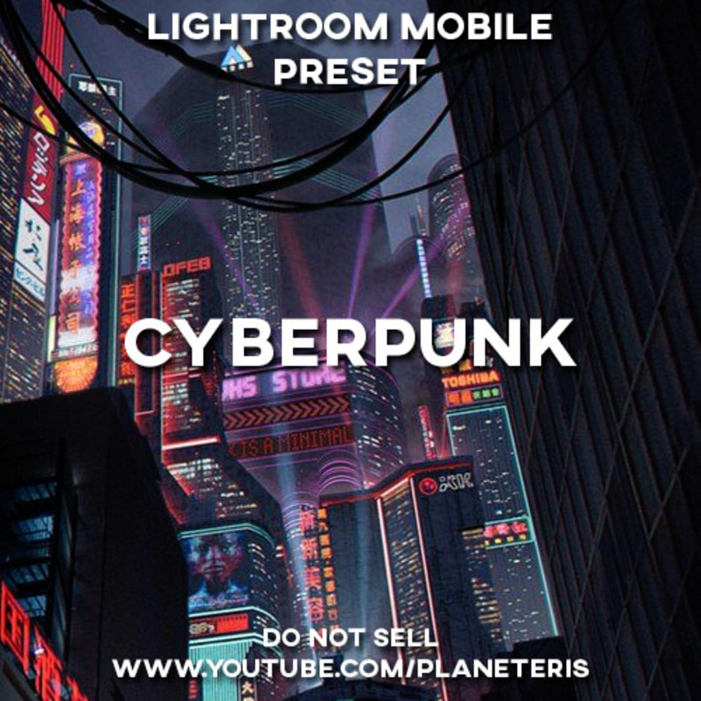 CyberPunk Preset- Lightroom Preset