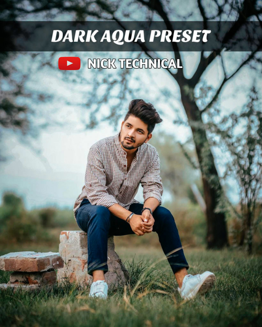 Dark Aqua Presets- Lightroom Preset