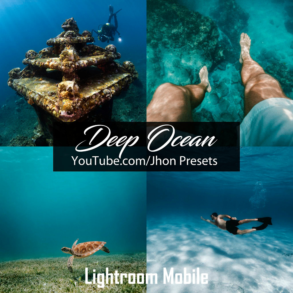 Deep Ocean Preset- Lightroom Preset