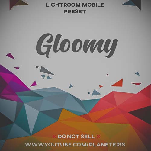 Gloomy preset- Lightroom Preset