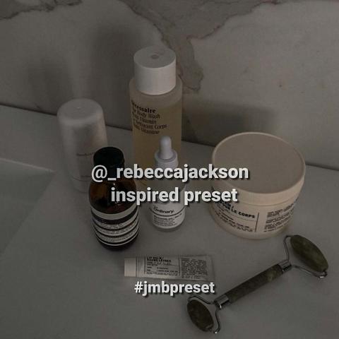 @_rebeccajackson inspired Free Lightroom Preset