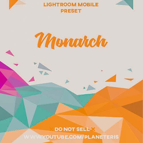 Monarch preset- Lightroom Preset
