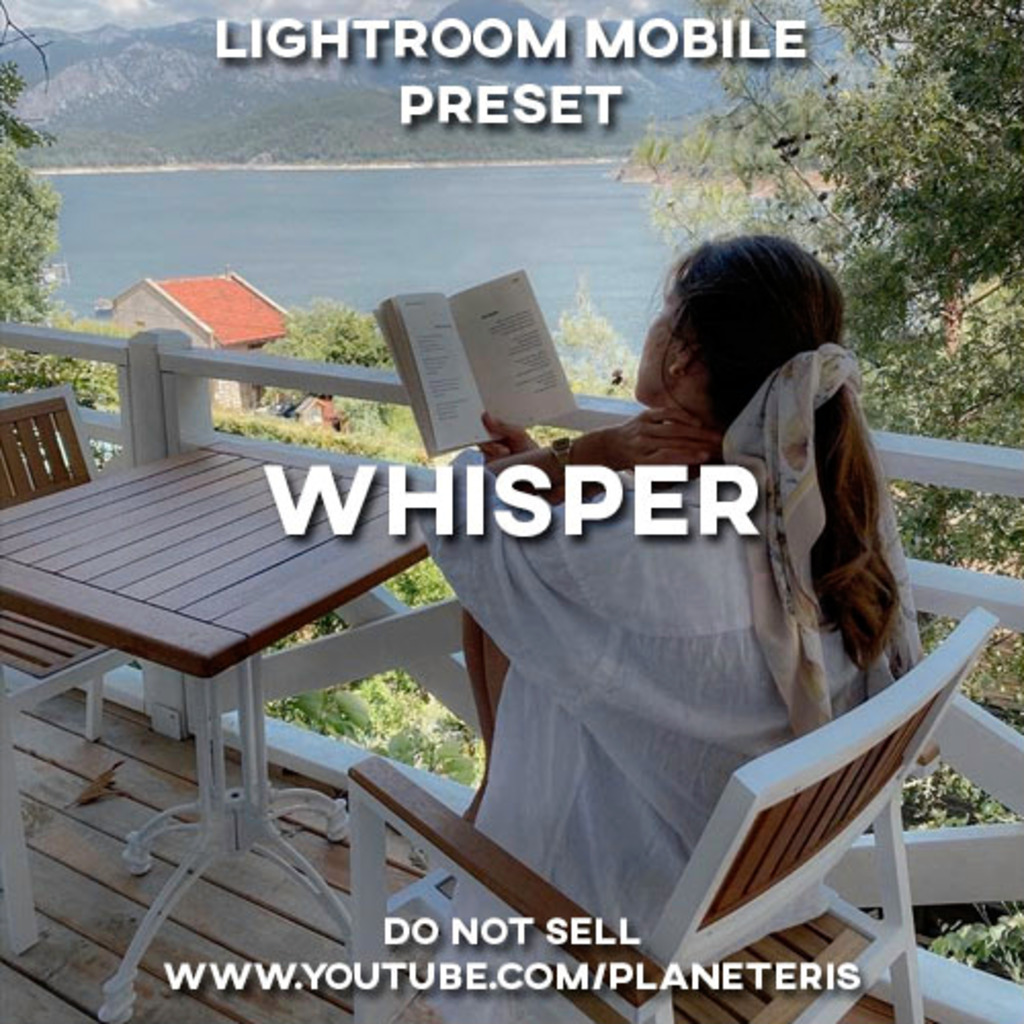 Whisper Preset- Lightroom Preset