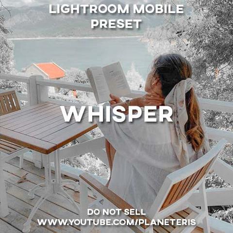 Whisper Preset Free Lightroom Preset