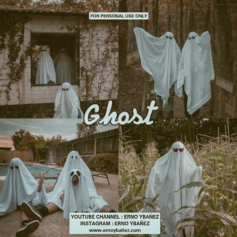 Ghost Filter for Ghost Challenge on Tiktok Free Lightroom Preset