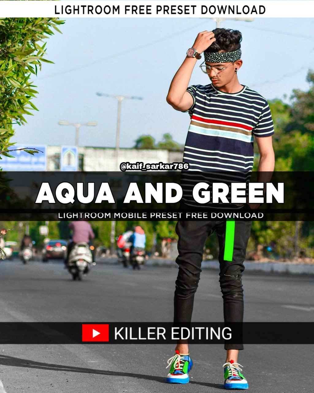 Aqua And Green Preset...ðŸ’š- Lightroom Preset