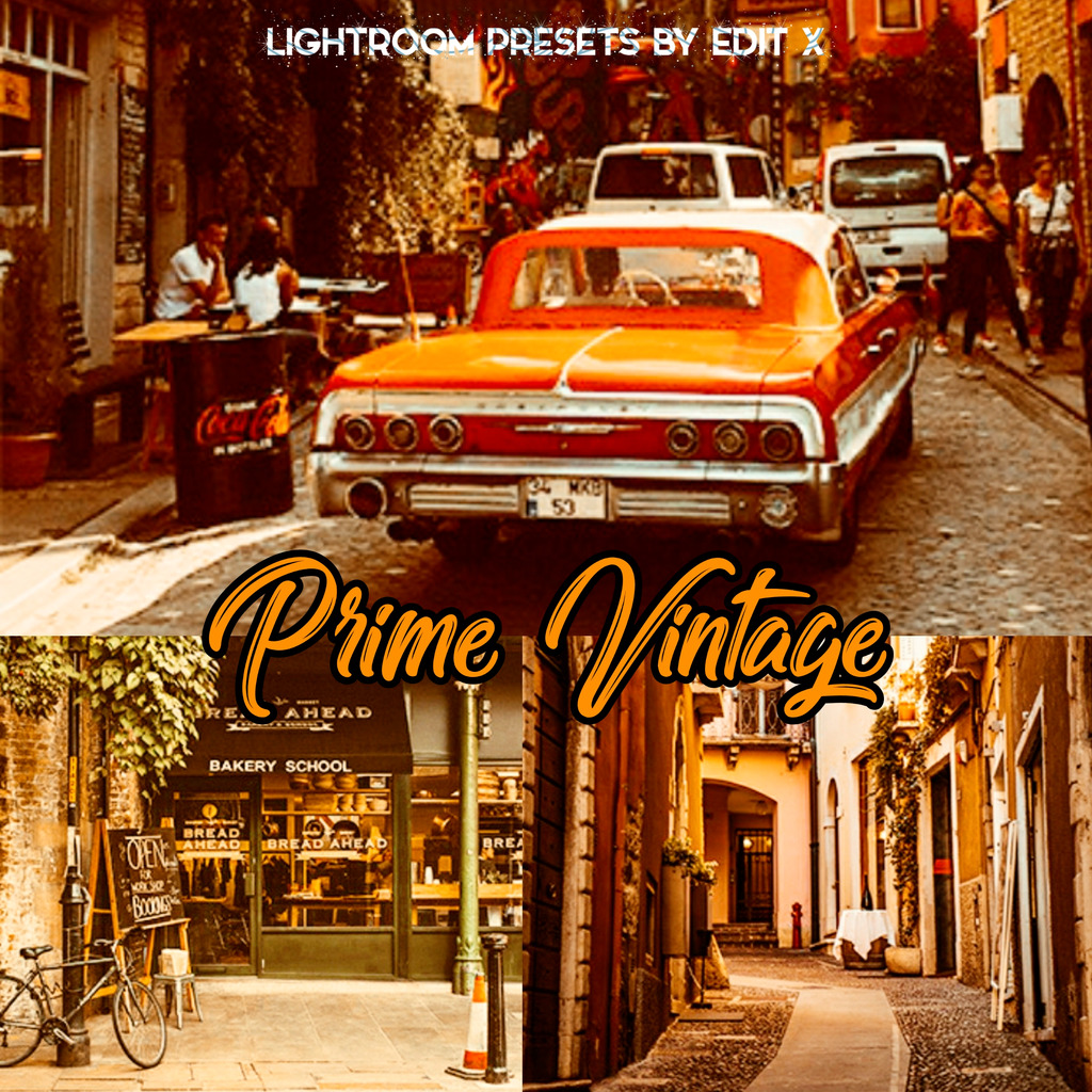 Prime Vintage Lightroom Preset- Lightroom Preset