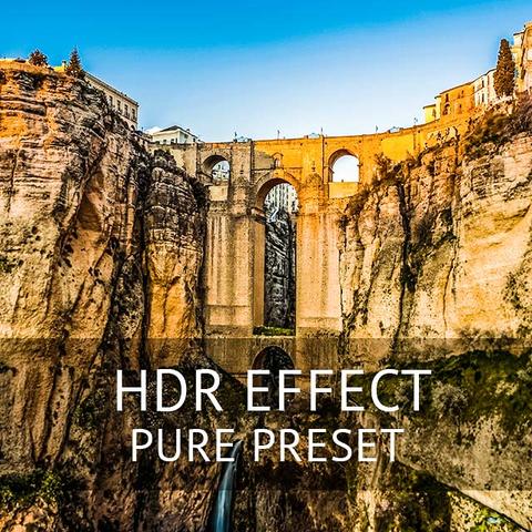 HDR Effect - Pure Free Lightroom Preset