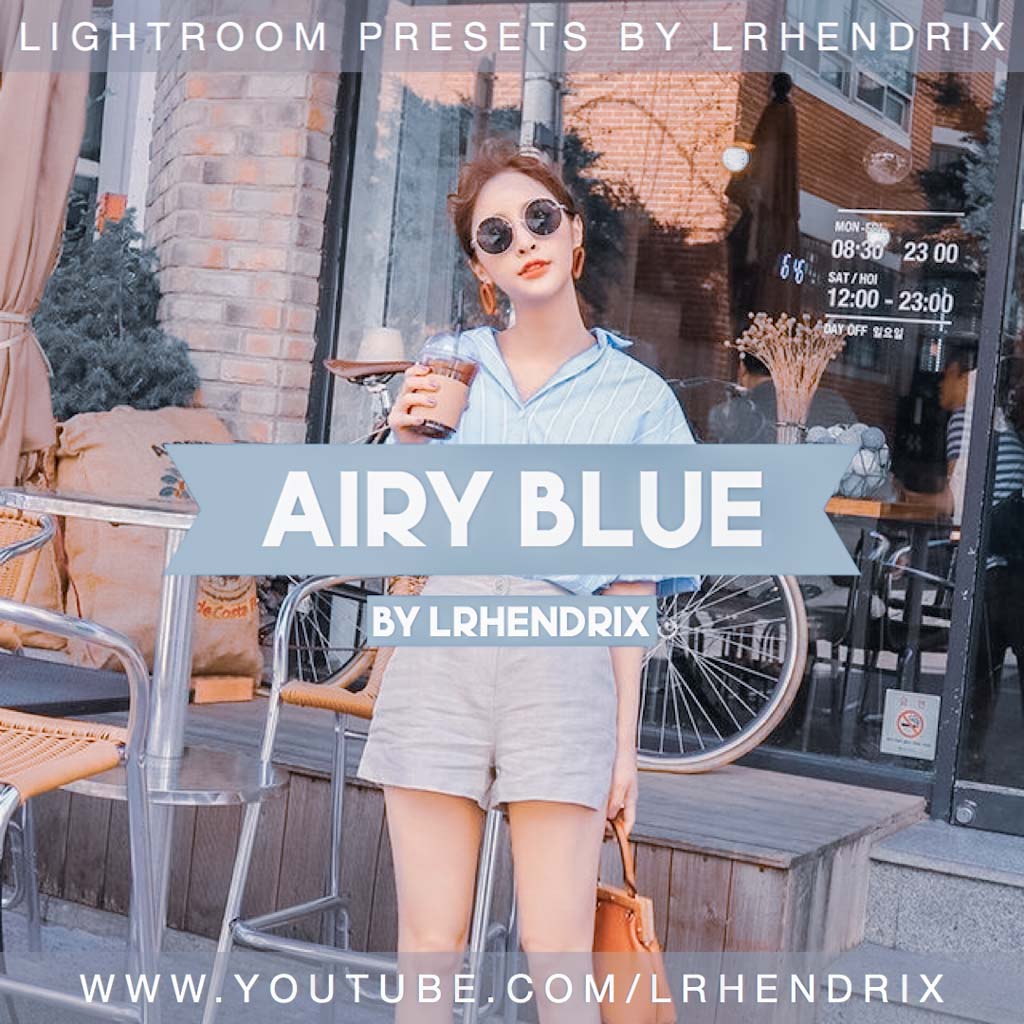 Airy Blue Lightroom Preset DNG Free Lightroom Preset