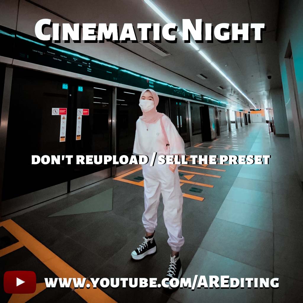 Cinematic Night!- Lightroom Preset