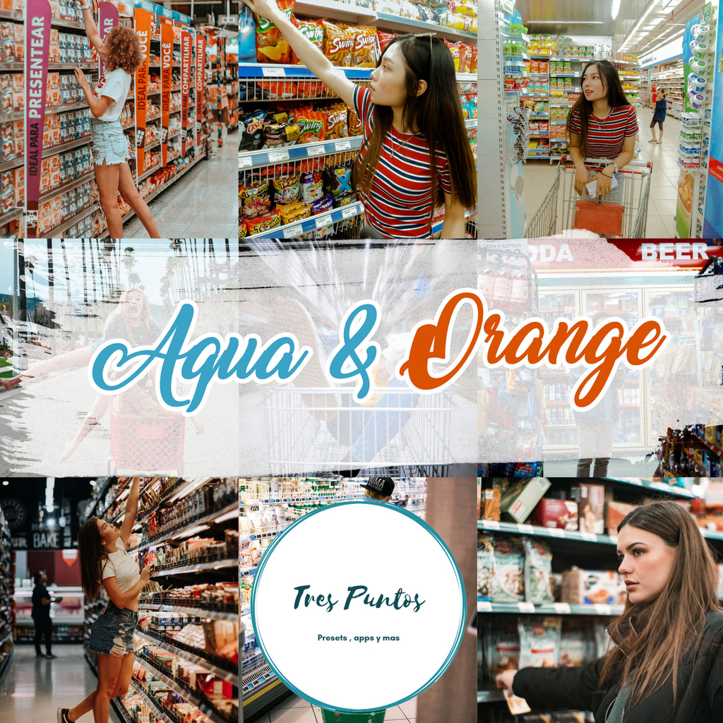 Aqua and Orange- Lightroom Preset