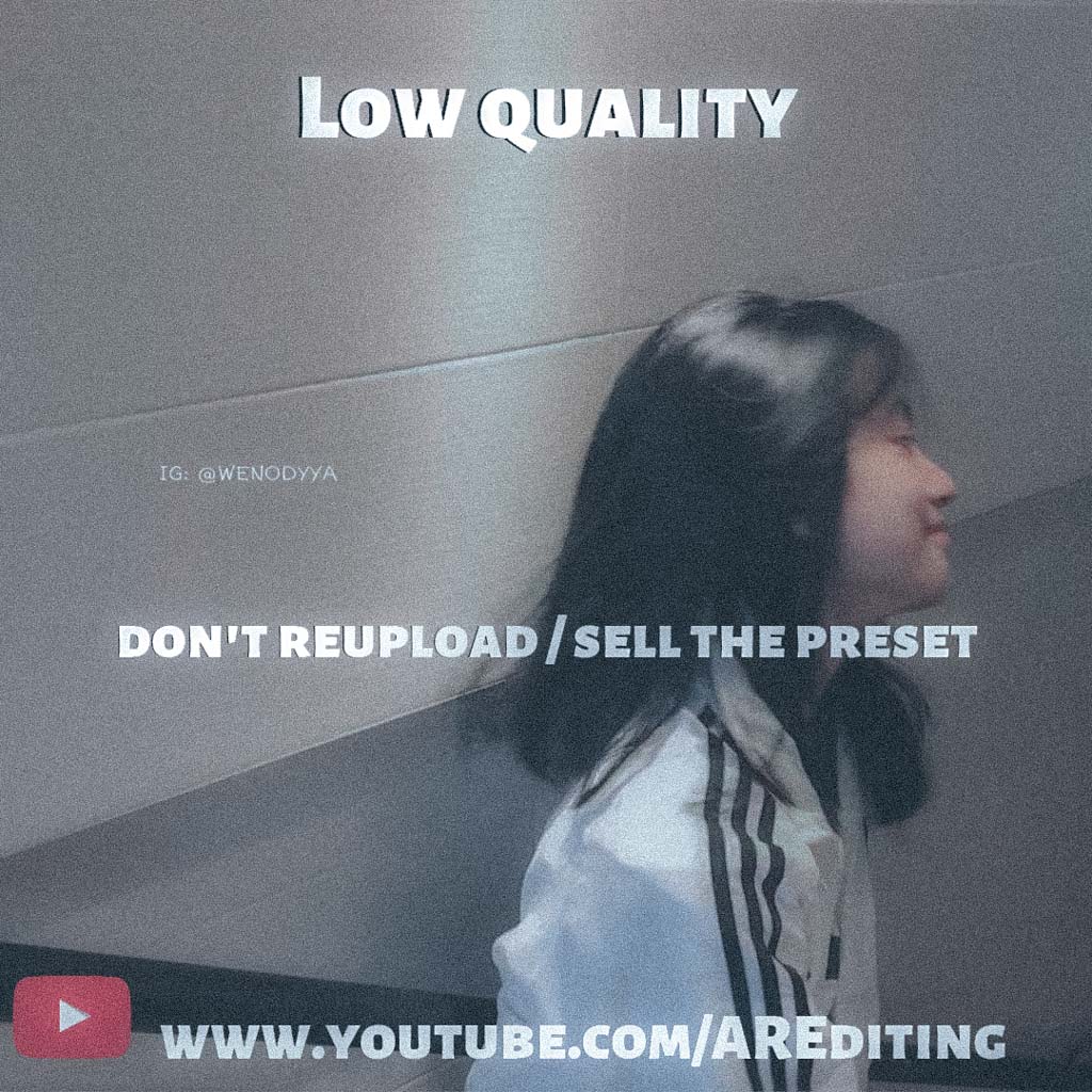Low quality Preset!- Lightroom Preset