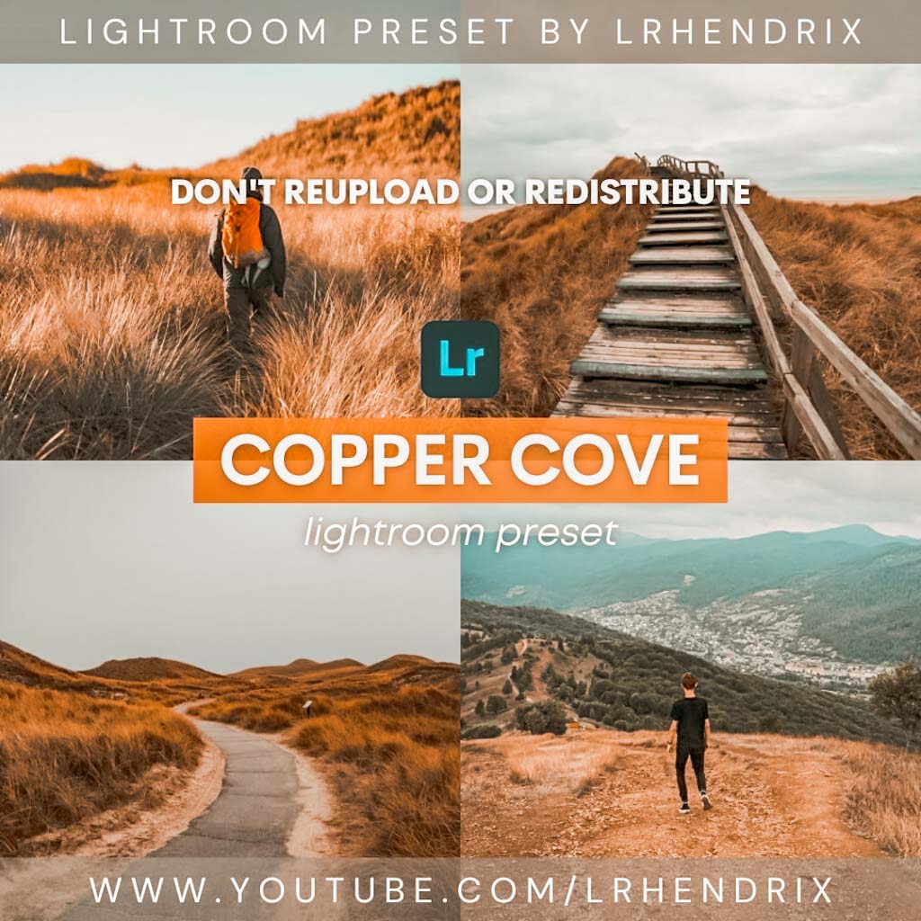 Copper Cove Lightroom Mobile Preset- Lightroom Preset