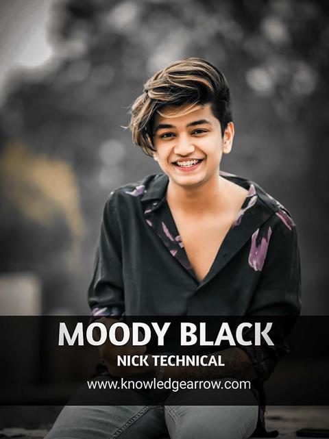 Moody Black Colour Tone Preset Free Lightroom Preset