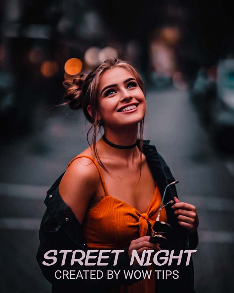 Night Street Preset- Lightroom Preset