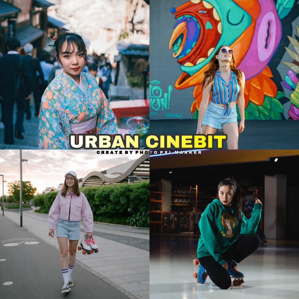 How to Edit Professional Urban Cinebit Photography- Lightroom Preset