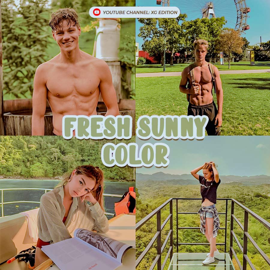 Fresh_Sunny_Color_Preset Lightroom Preset