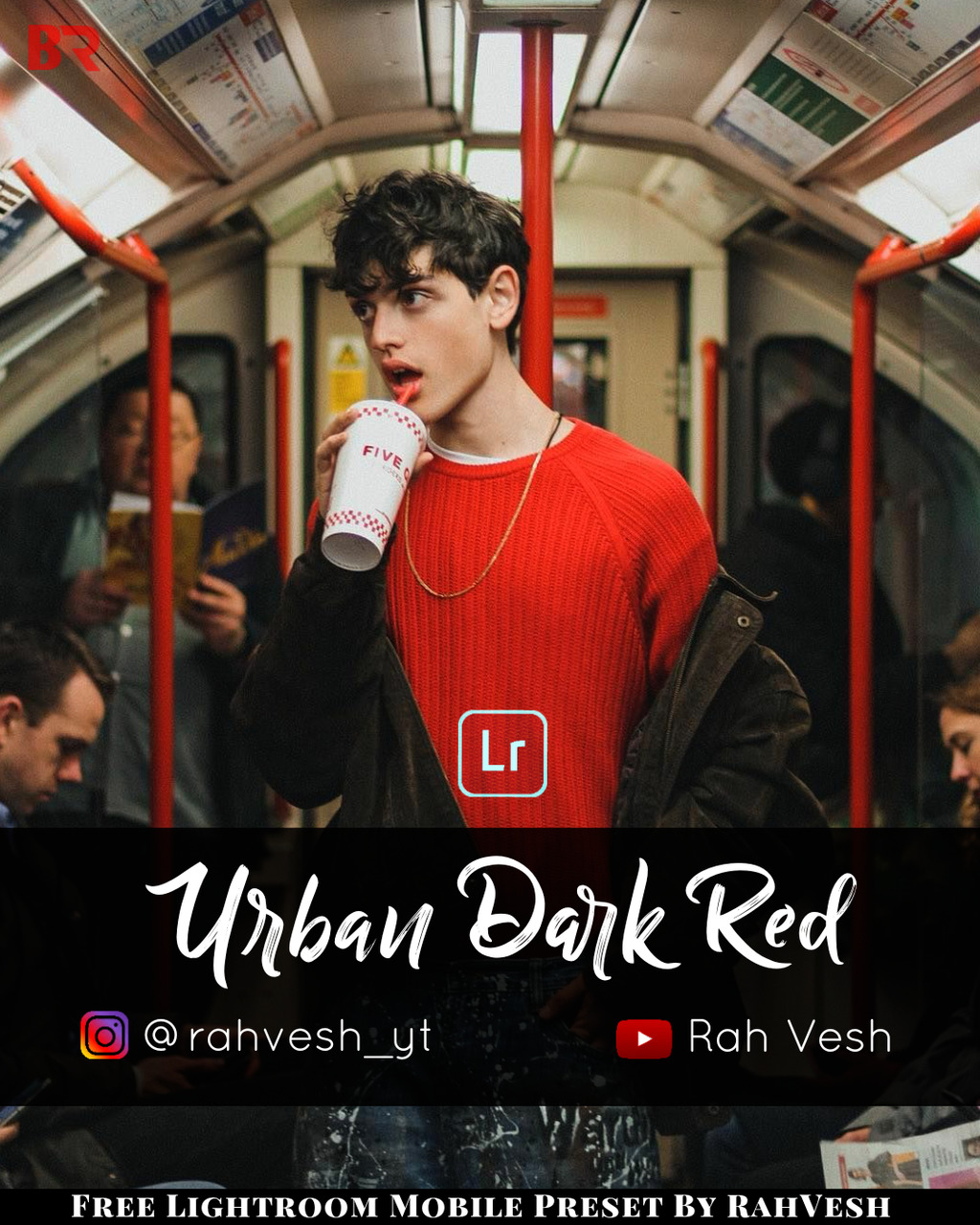 Urban Dark Red Preset by BR Creator- Lightroom Preset