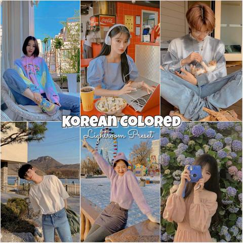 Korean Colored Preset by Yannangels Free Lightroom Preset