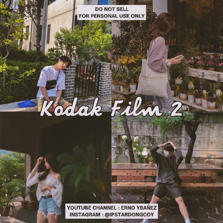 Kodak Film 2 Preset- Lightroom Preset